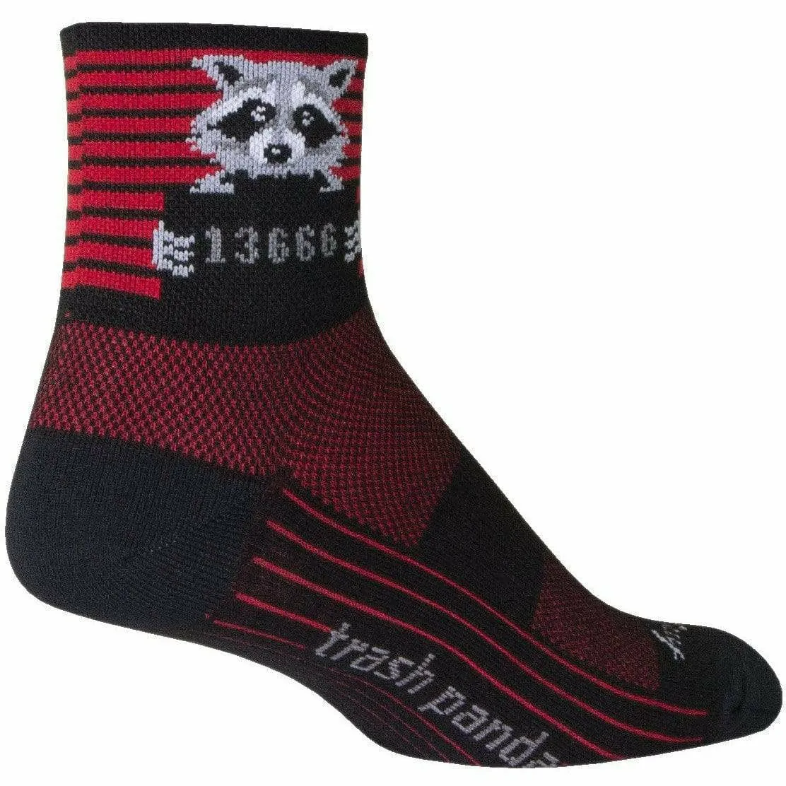 SockGuy Busted Classic 3 Inch Crew Socks