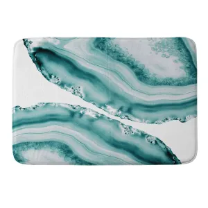 SOFT TURQUOISE AGATE 1 MEMORY FOAM BATH MAT
