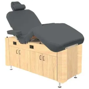 Spa Series M Class Deluxe Electric Spa Table with Cabinet / 33" Wide by Custom Craftworks