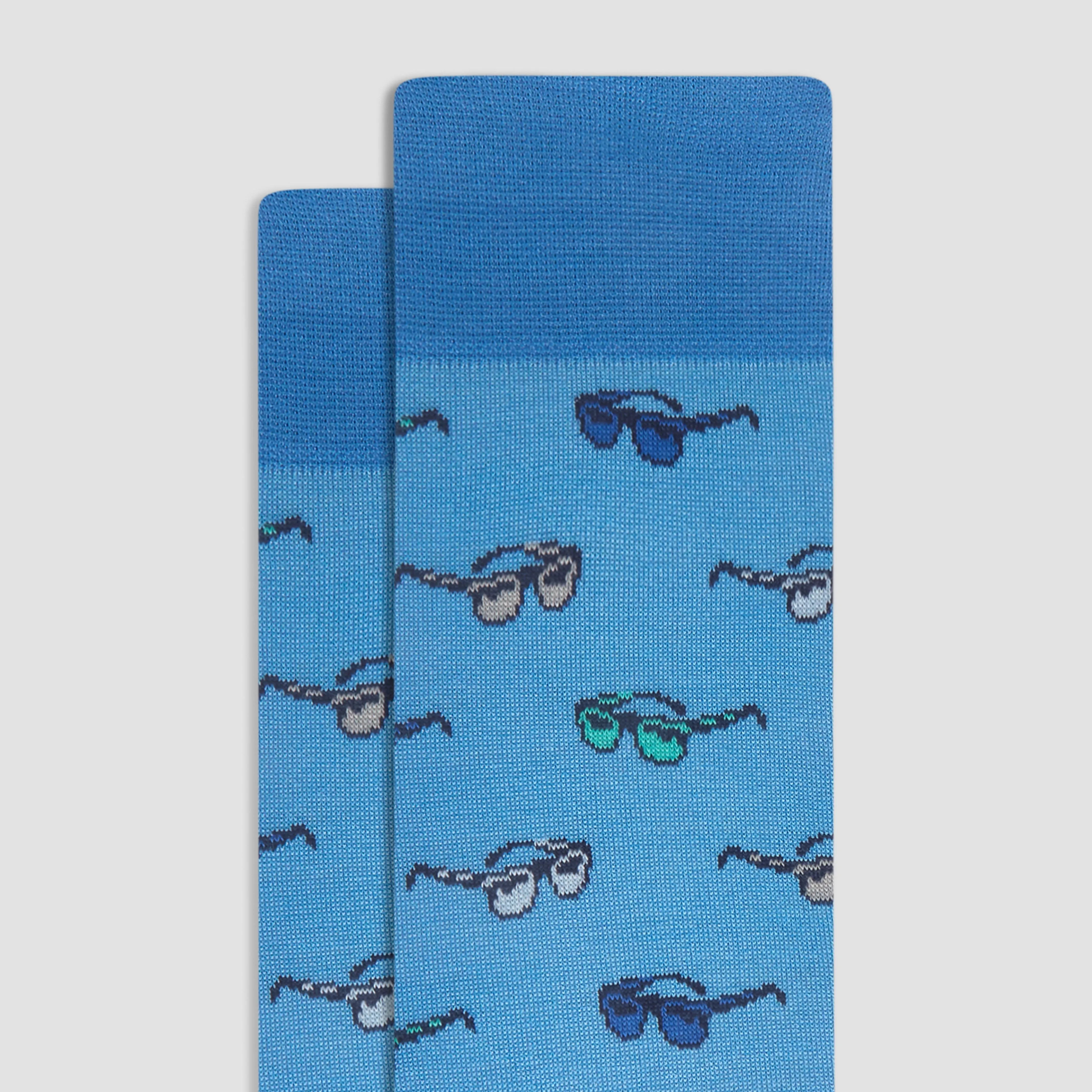 Spectacles Mid-Calf Socks