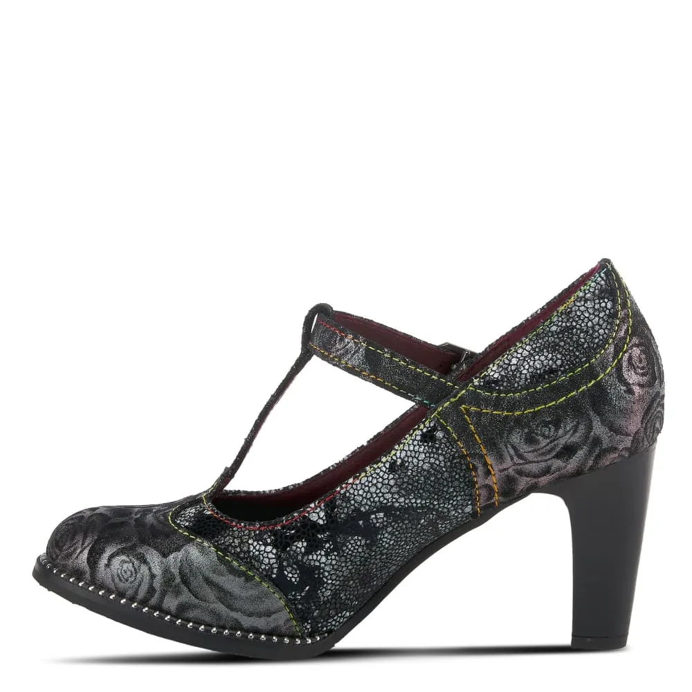 Spring Step Shoes L'Artiste Mazie Women's Floral T Bar Shoes