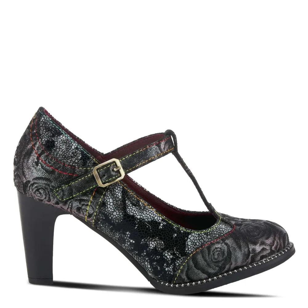 Spring Step Shoes L'Artiste Mazie Women's Floral T Bar Shoes