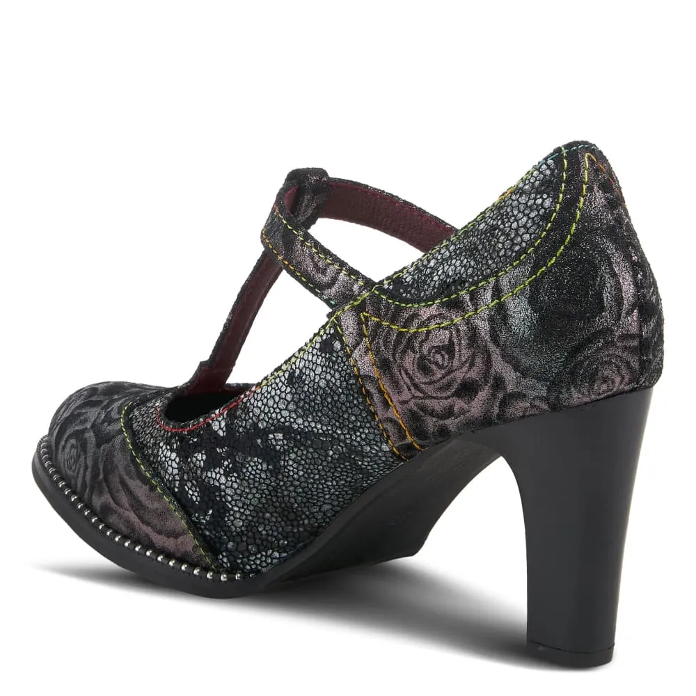 Spring Step Shoes L'Artiste Mazie Women's Floral T Bar Shoes