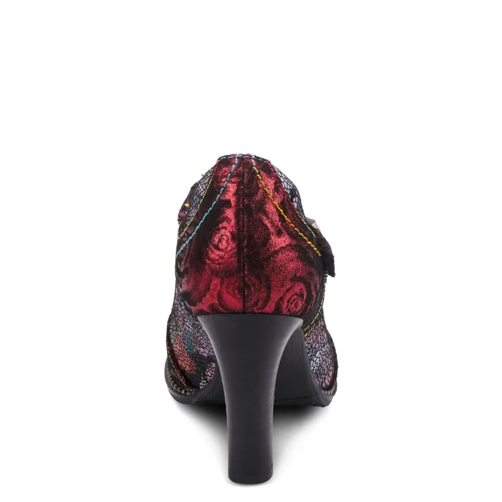 Spring Step Shoes L'Artiste Mazie Women's Floral T Bar Shoes