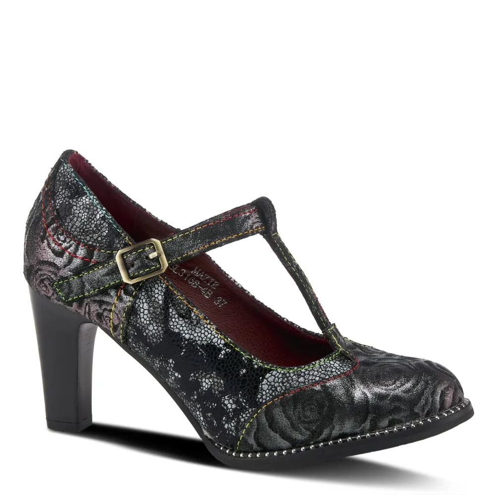 Spring Step Shoes L'Artiste Mazie Women's Floral T Bar Shoes