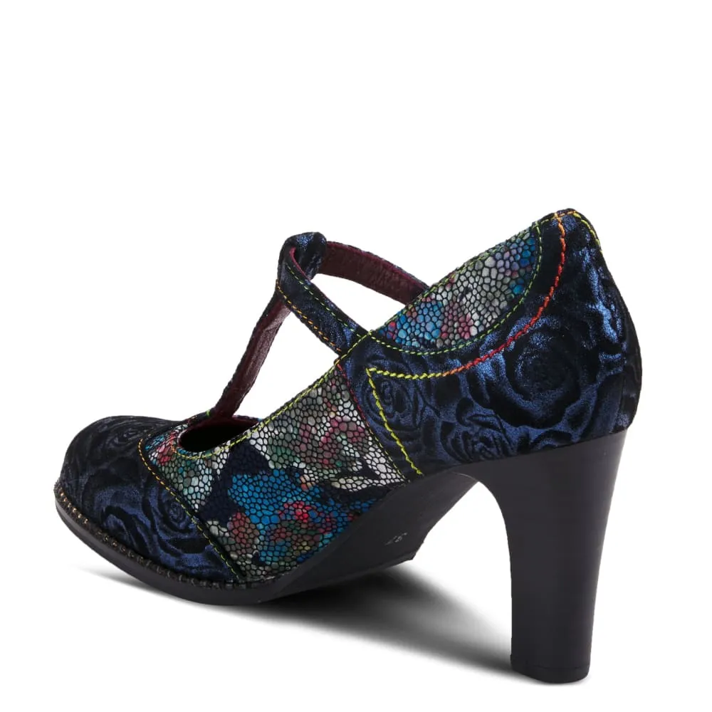 Spring Step Shoes L'Artiste Mazie Women's Floral T Bar Shoes