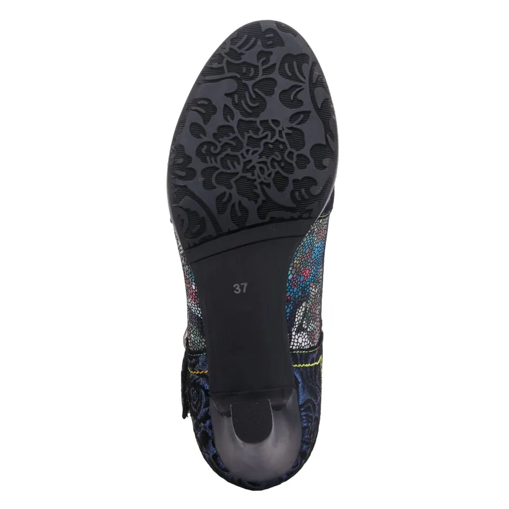 Spring Step Shoes L'Artiste Mazie Women's Floral T Bar Shoes
