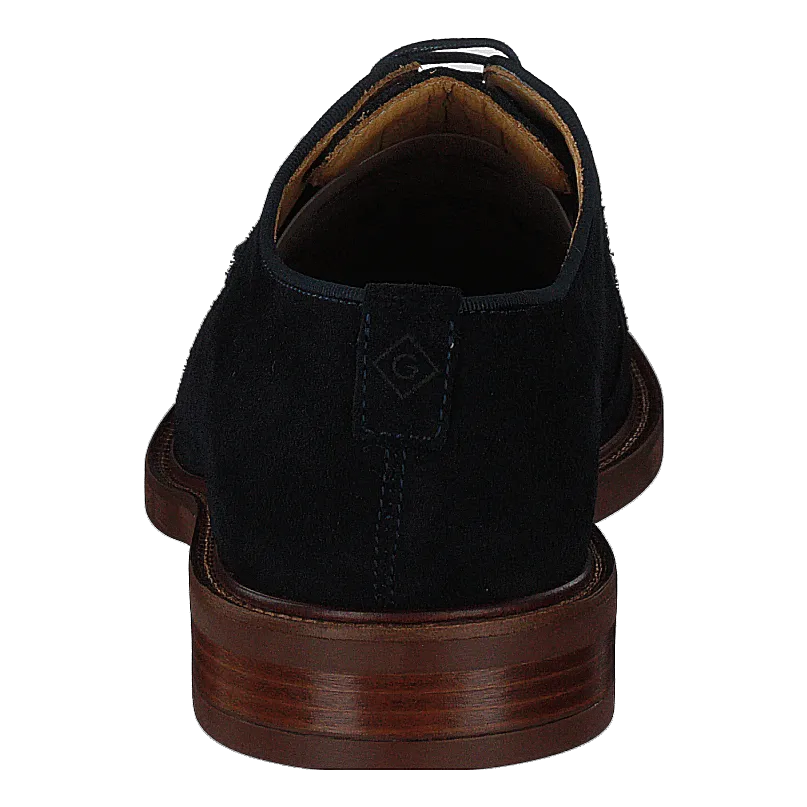 St Akron Low Lace Shoes Marine