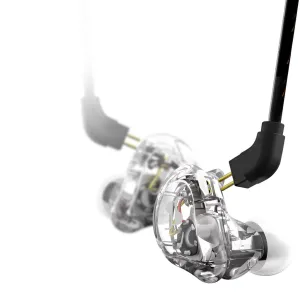 Stagg SPM-235 BK Dual Driver In-ear Stage Monitors (Pair) - Transparent