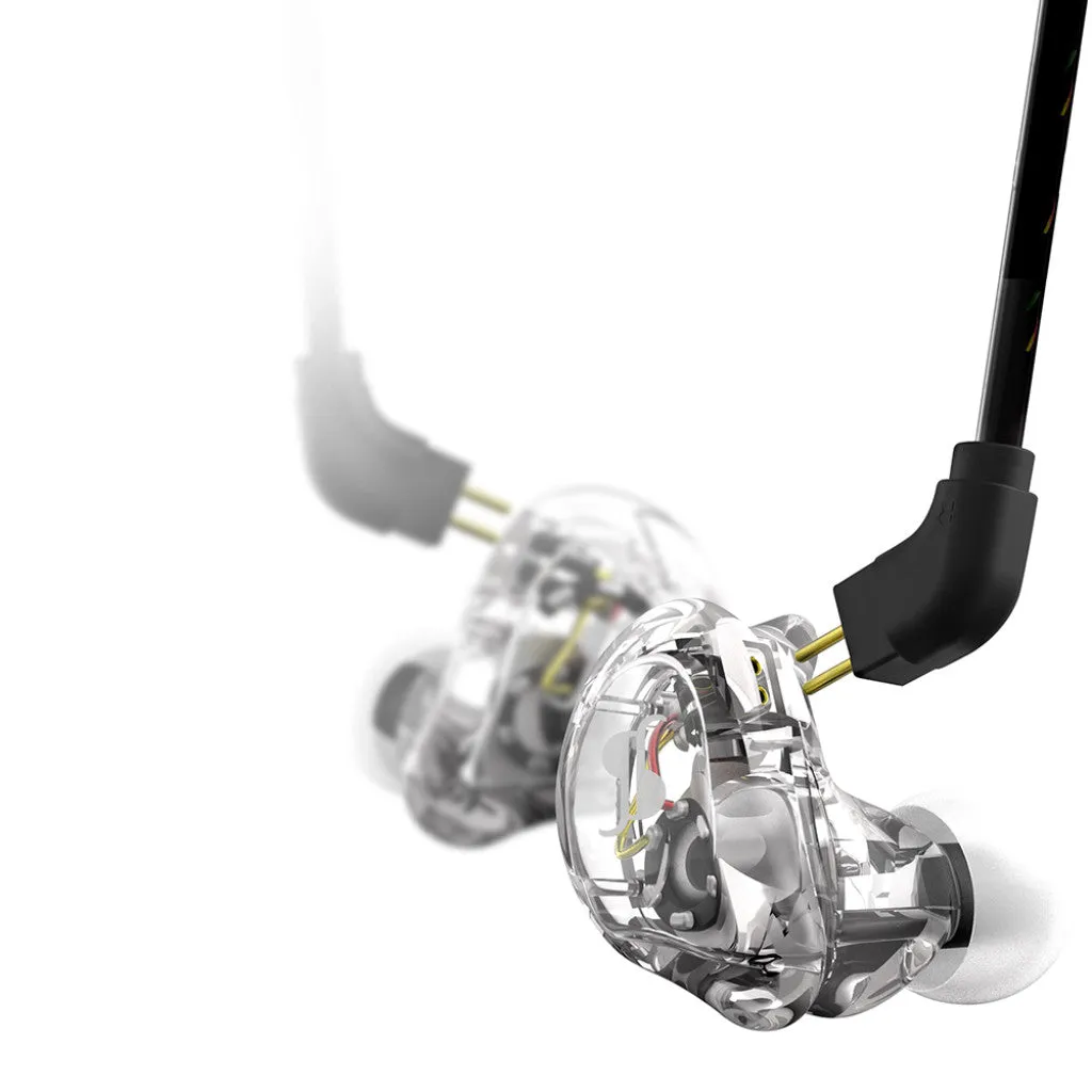 Stagg SPM-235 BK Dual Driver In-ear Stage Monitors (Pair) - Transparent