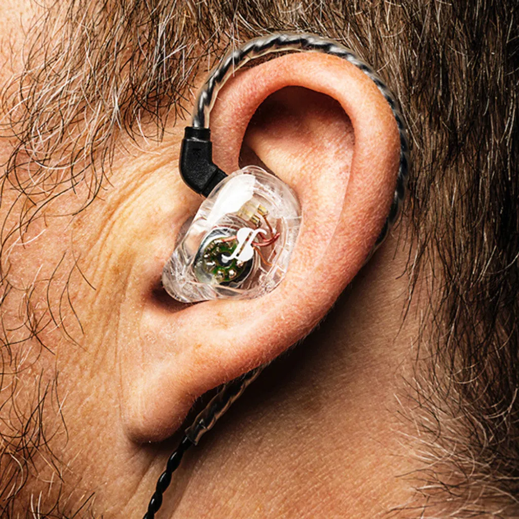 Stagg SPM-235 BK Dual Driver In-ear Stage Monitors (Pair) - Transparent