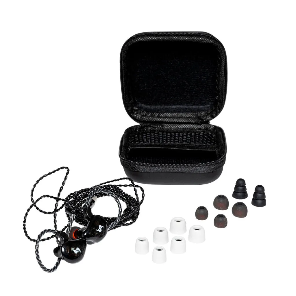 Stagg SPM-235 BK Dual Driver In-ear Stage Monitors (Pair) - Transparent