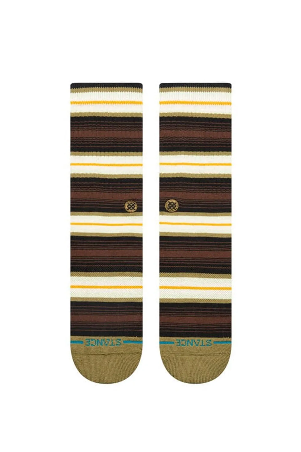 Stance Hassagore Crew Socks for Men in Chive | A556C24HAS-CHIVE