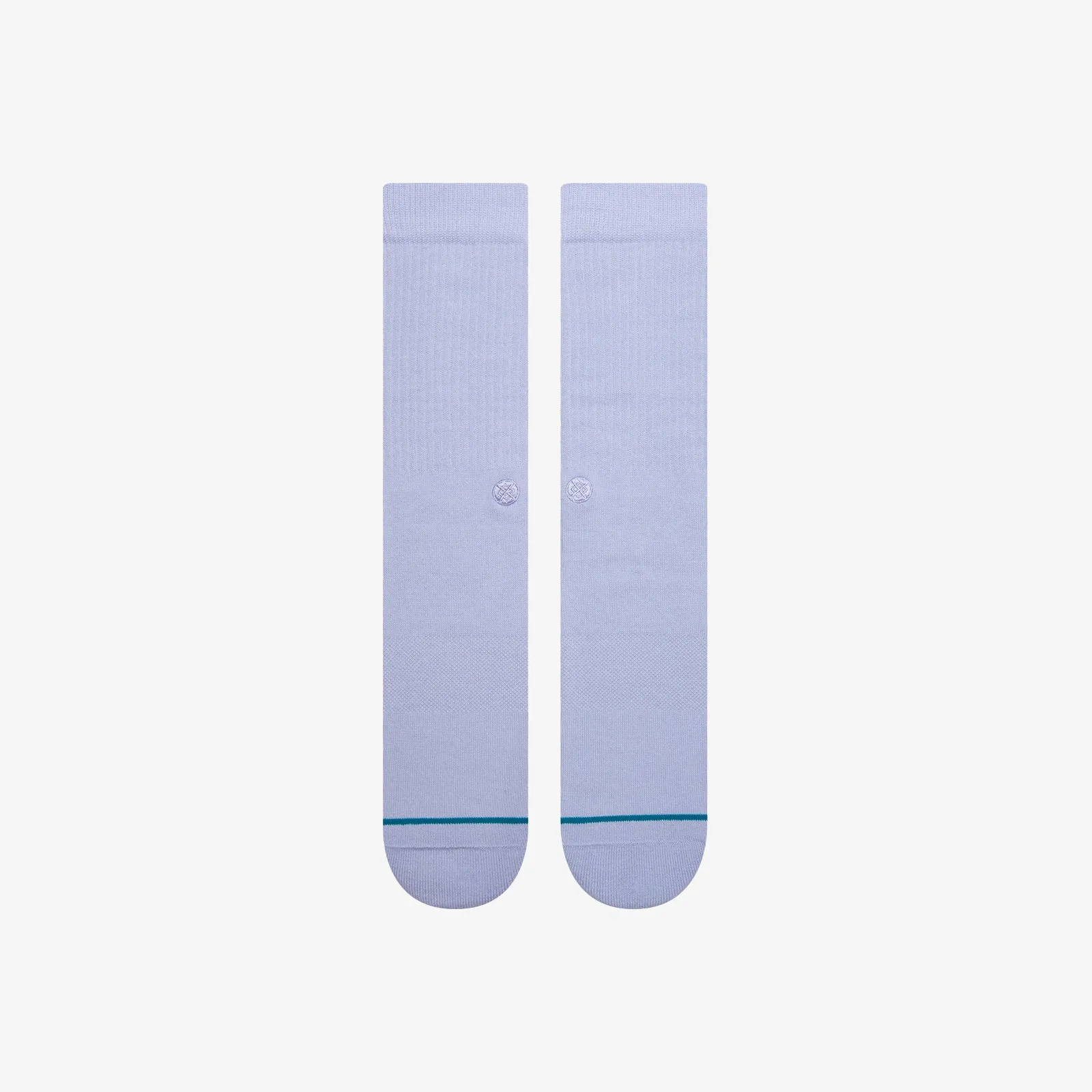 Stance Icon Athletic Crew Socks - Lilac Ice