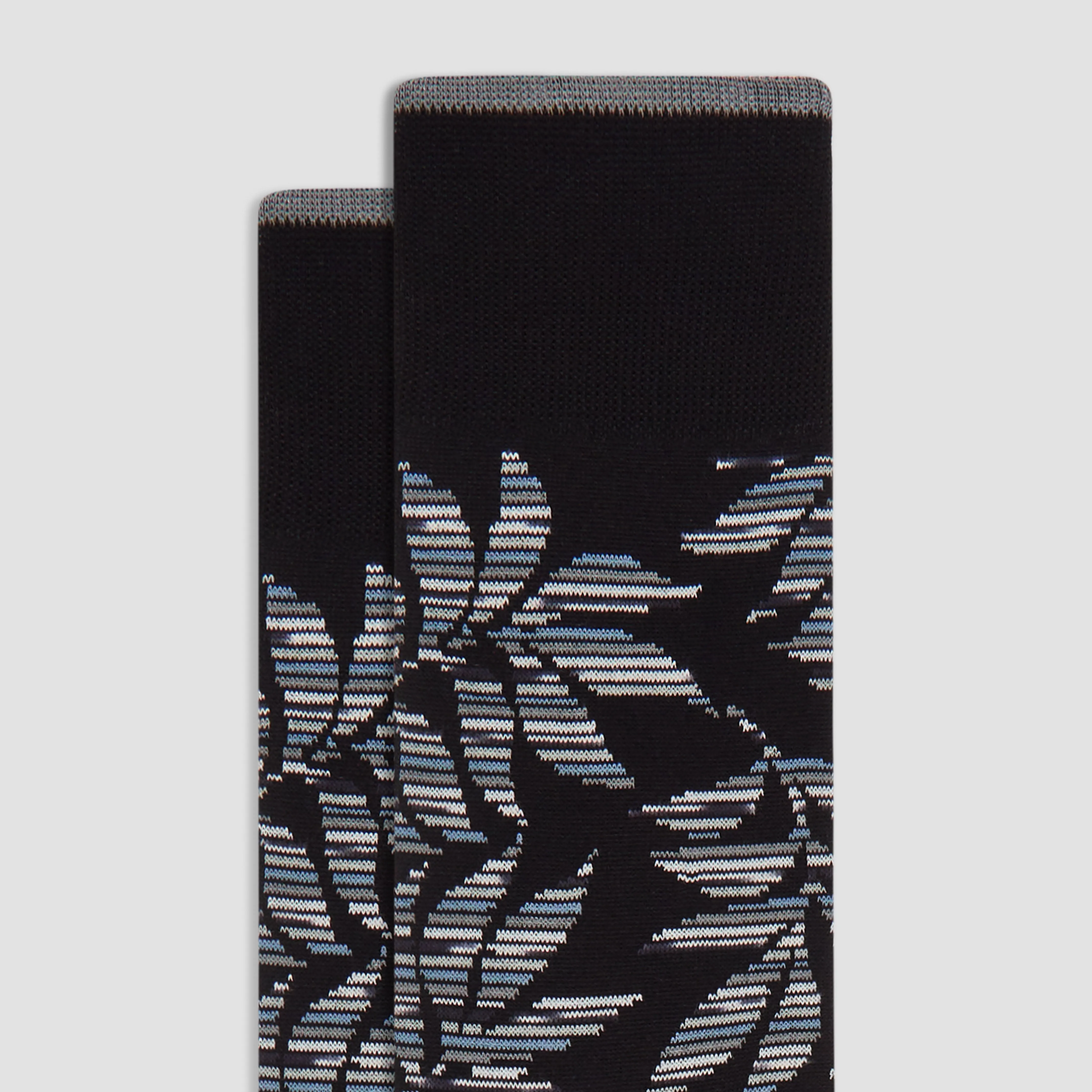 Striped Abstract Mid-Calf Socks