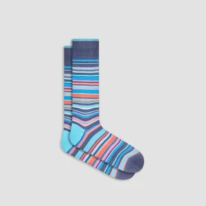 Striped Mid-Calf Socks