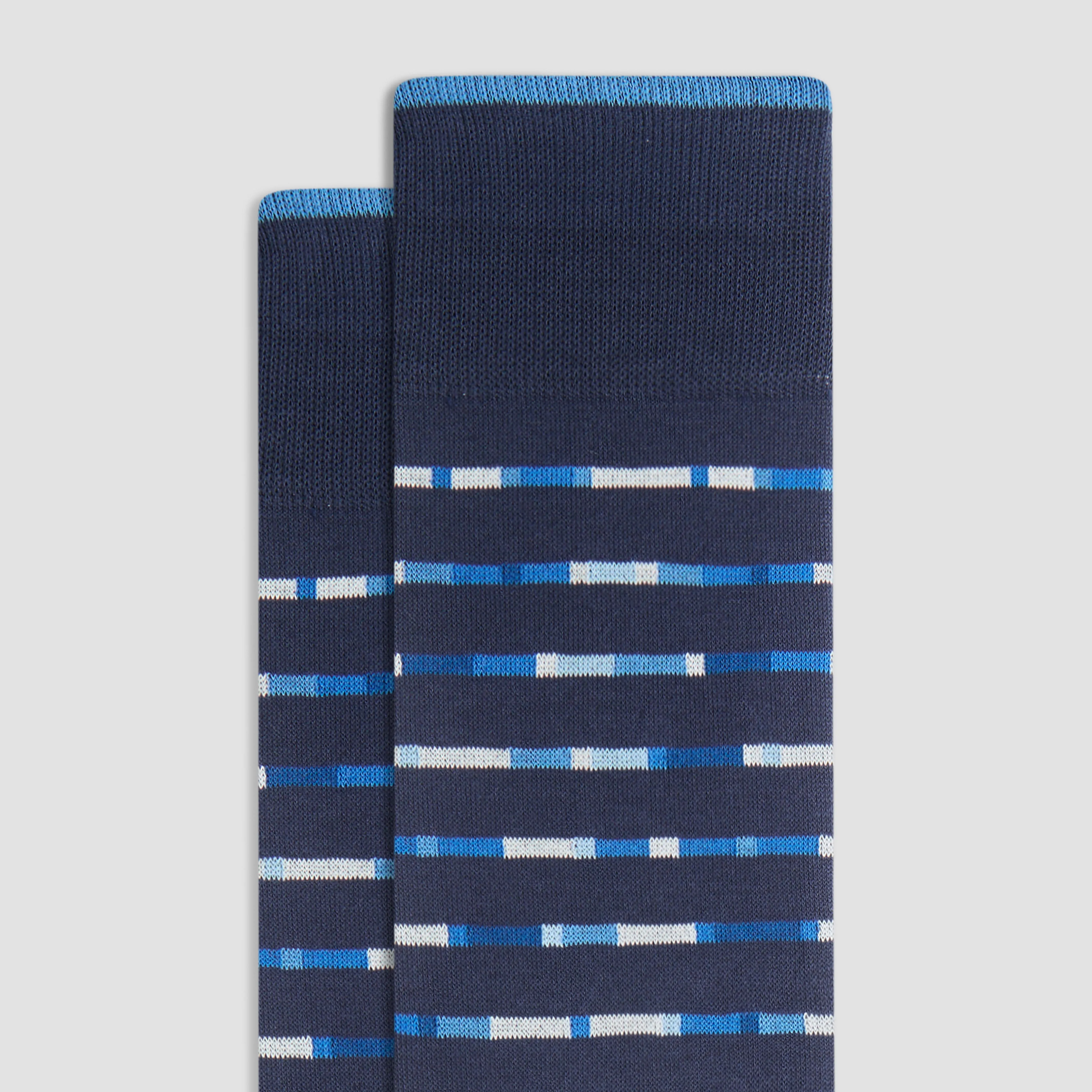 Striped Mid-Calf Socks