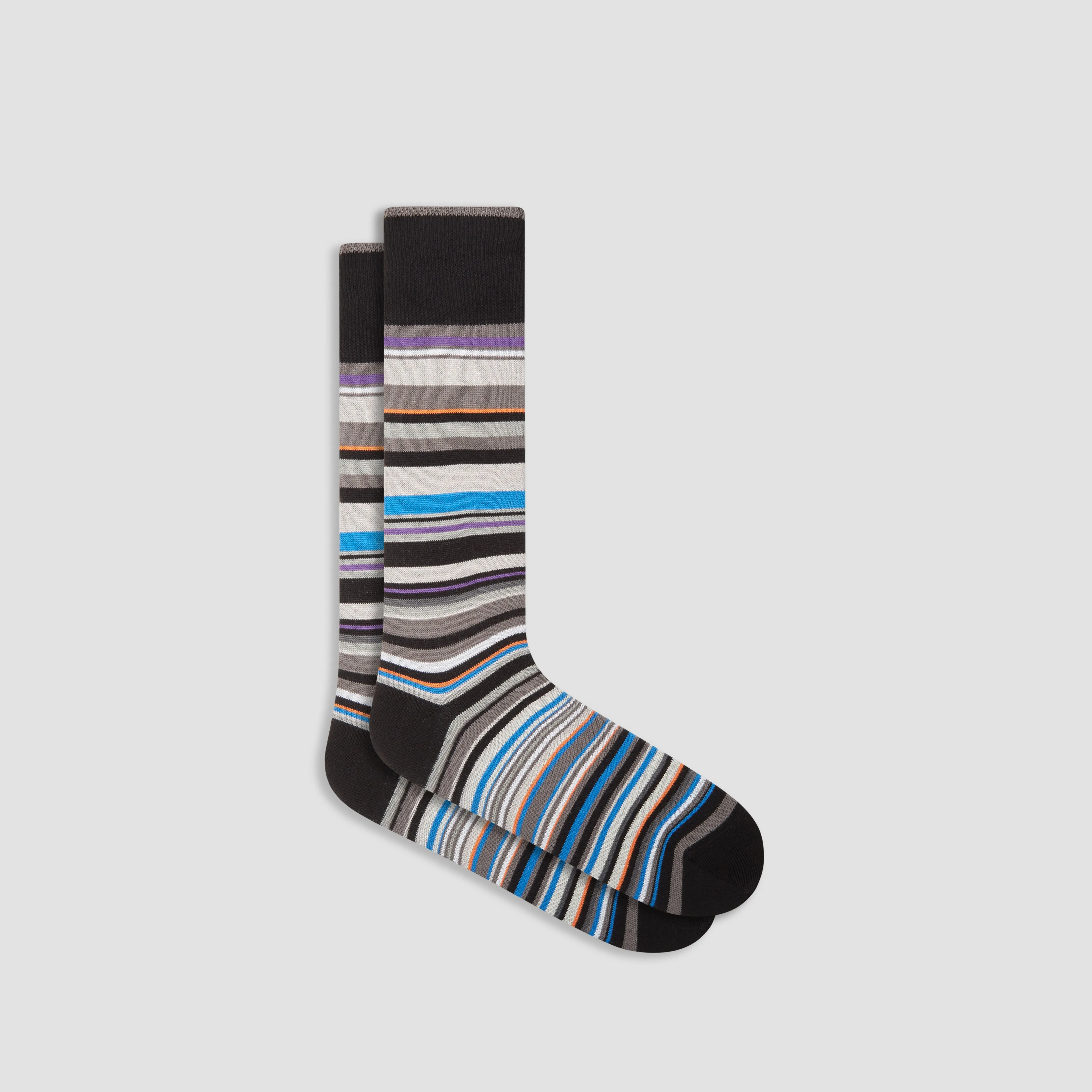 Striped Mid-Calf Socks