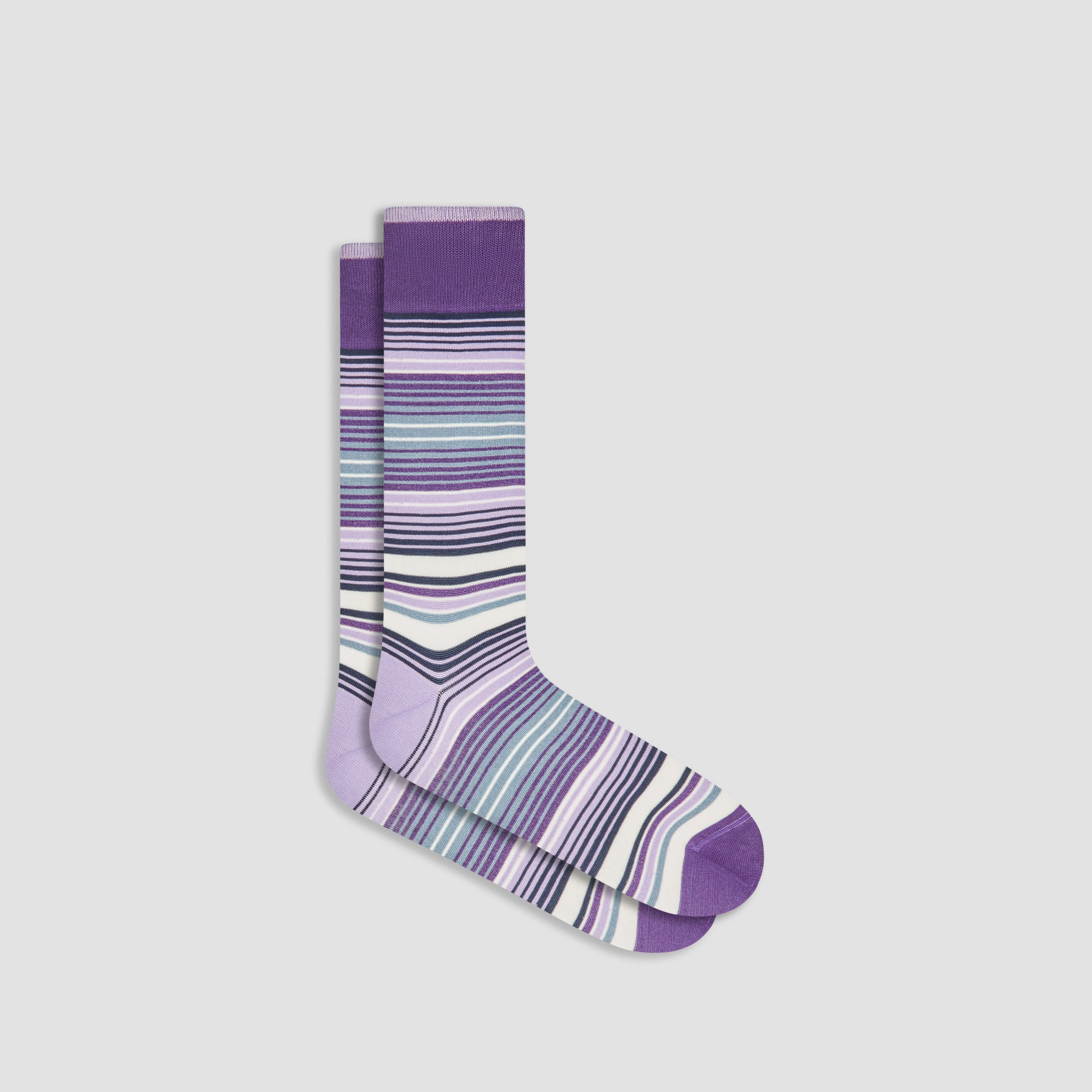 Striped Mid-Calf Socks