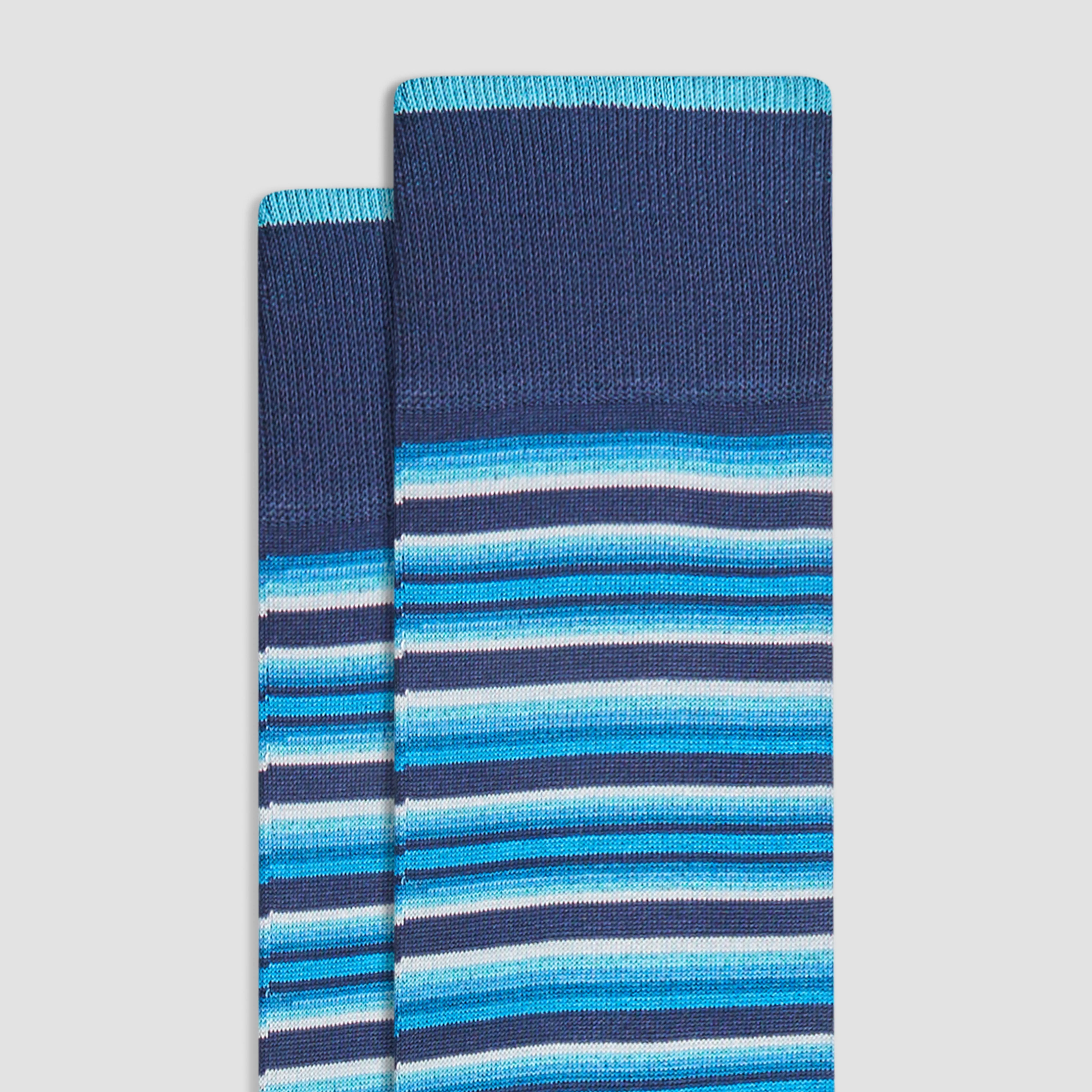 Striped Mid-Calf Socks