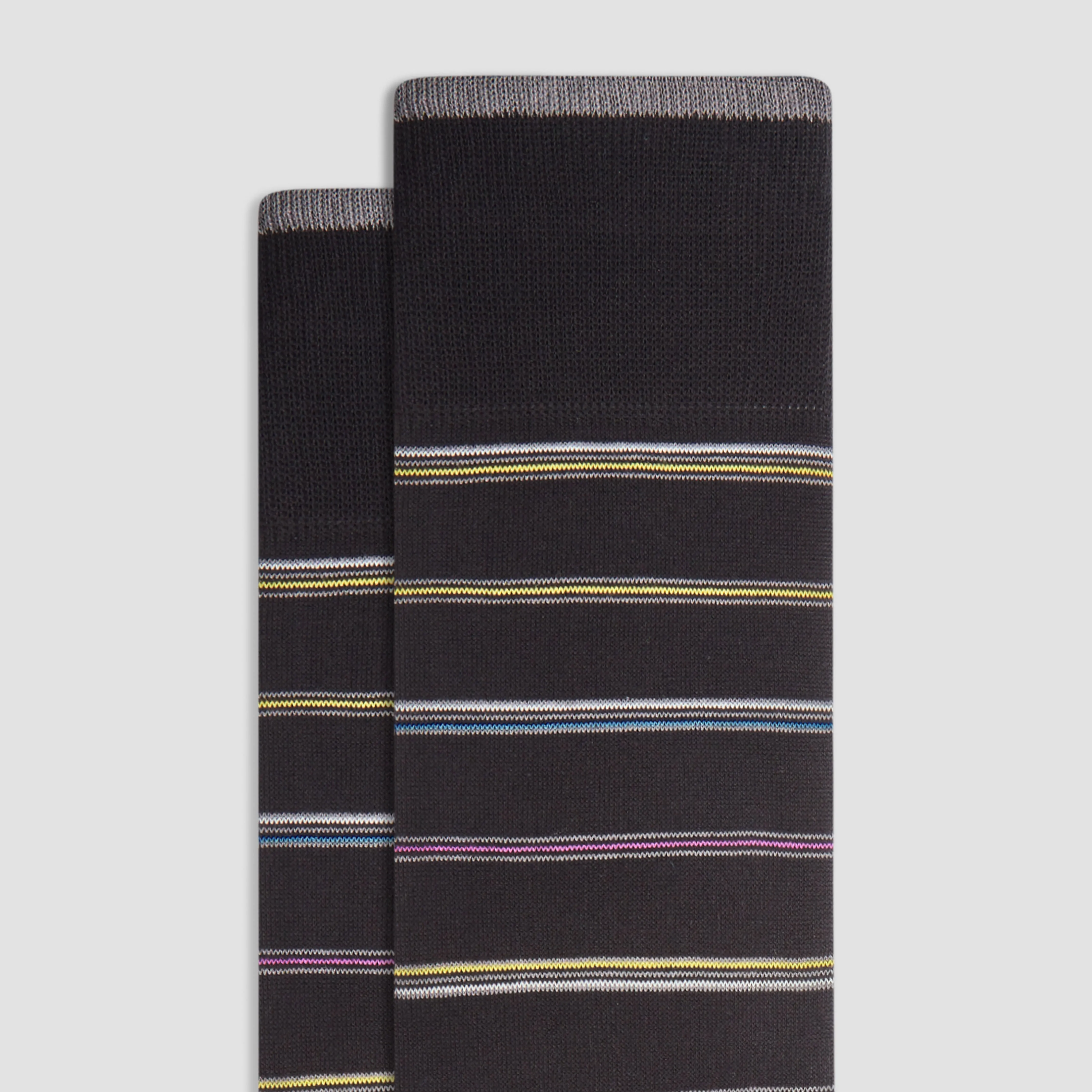 Striped Mid-Calf Socks