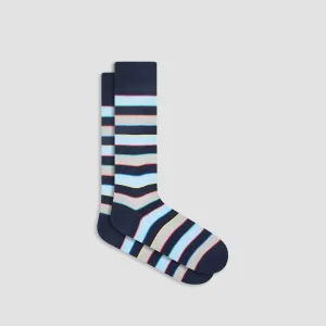 Striped Mid-Calf Socks