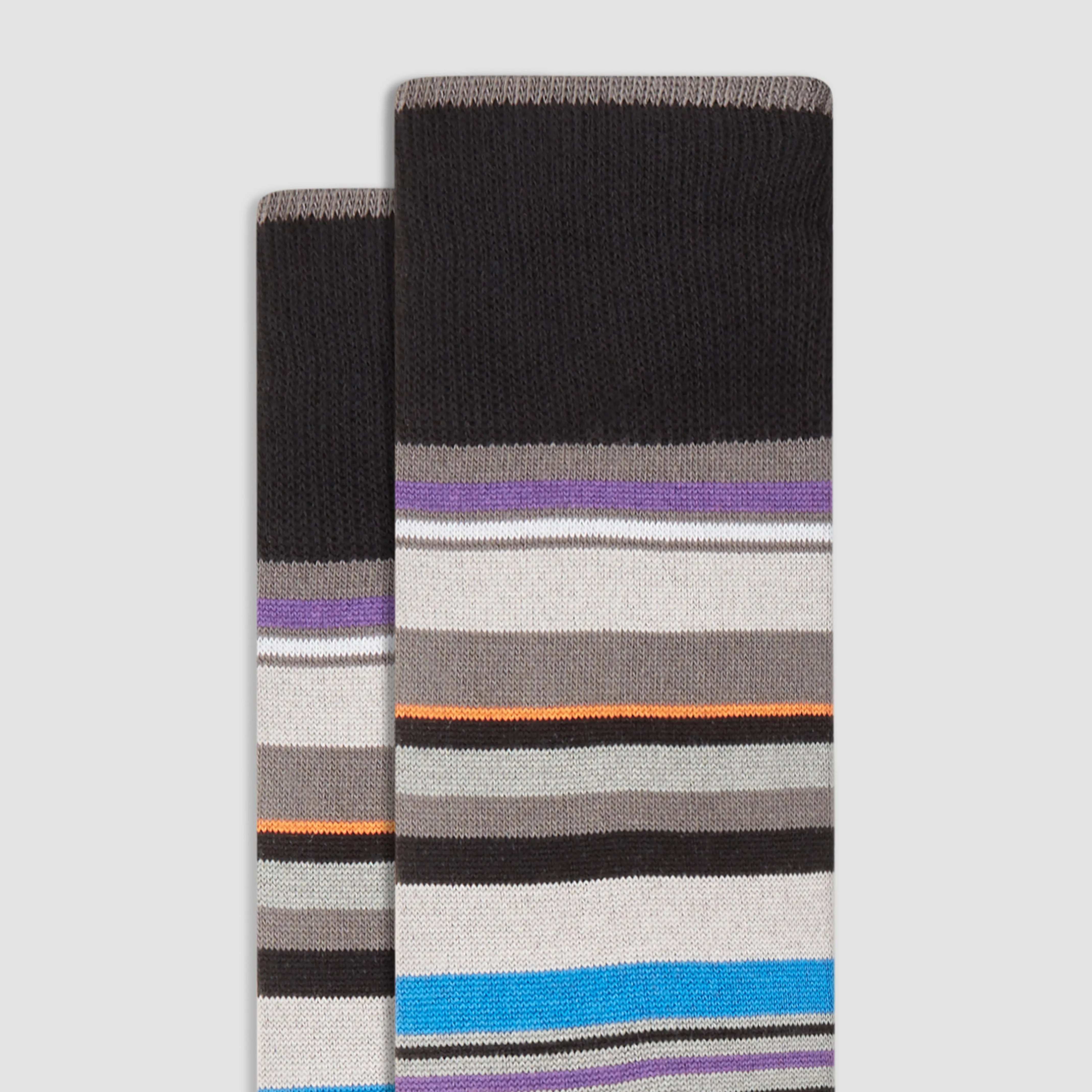 Striped Mid-Calf Socks