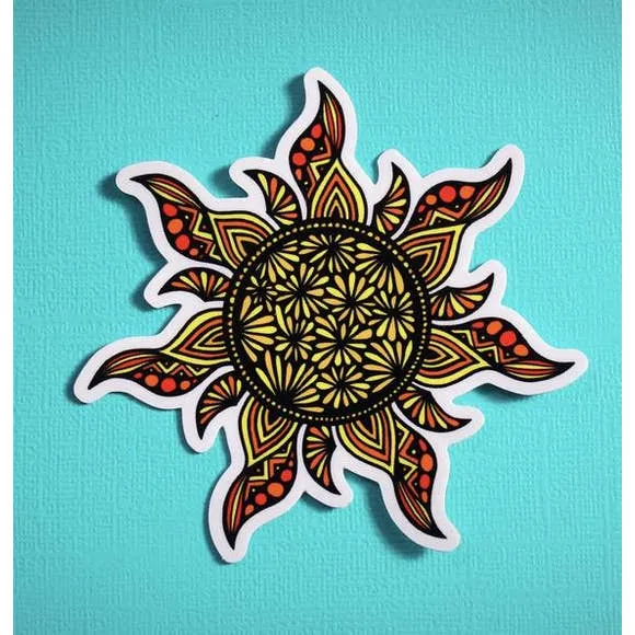 SUN STICKER