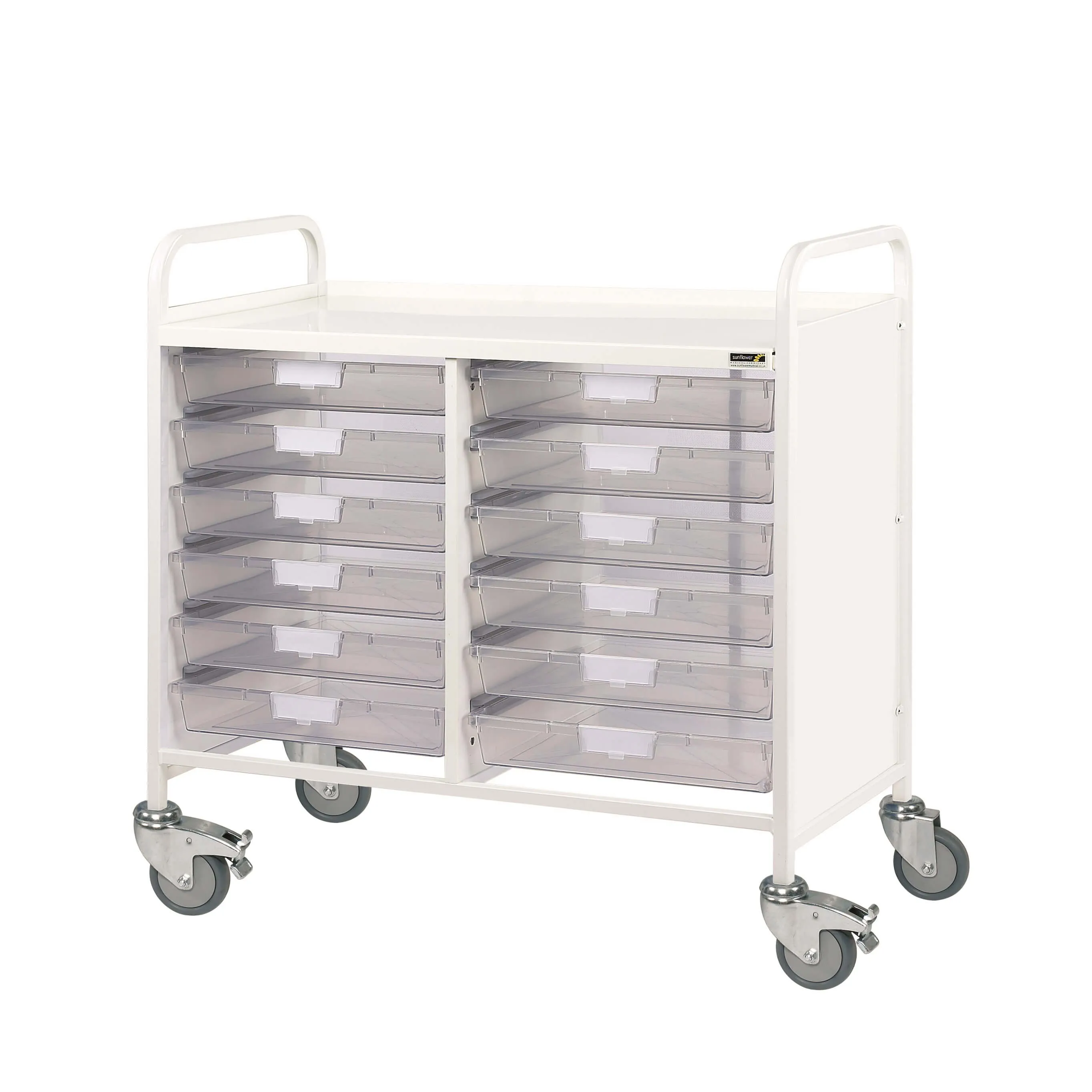 Sunflower - VISTA 100 Trolley - 12 Single Trays