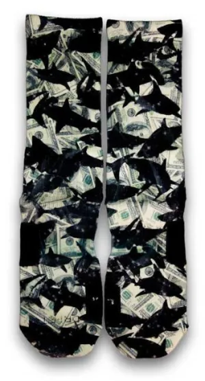 Swimming In Dough Custom Elite Socks