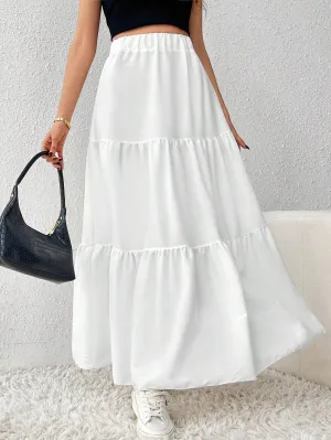 Tall Women's Multi-Layer Skirt