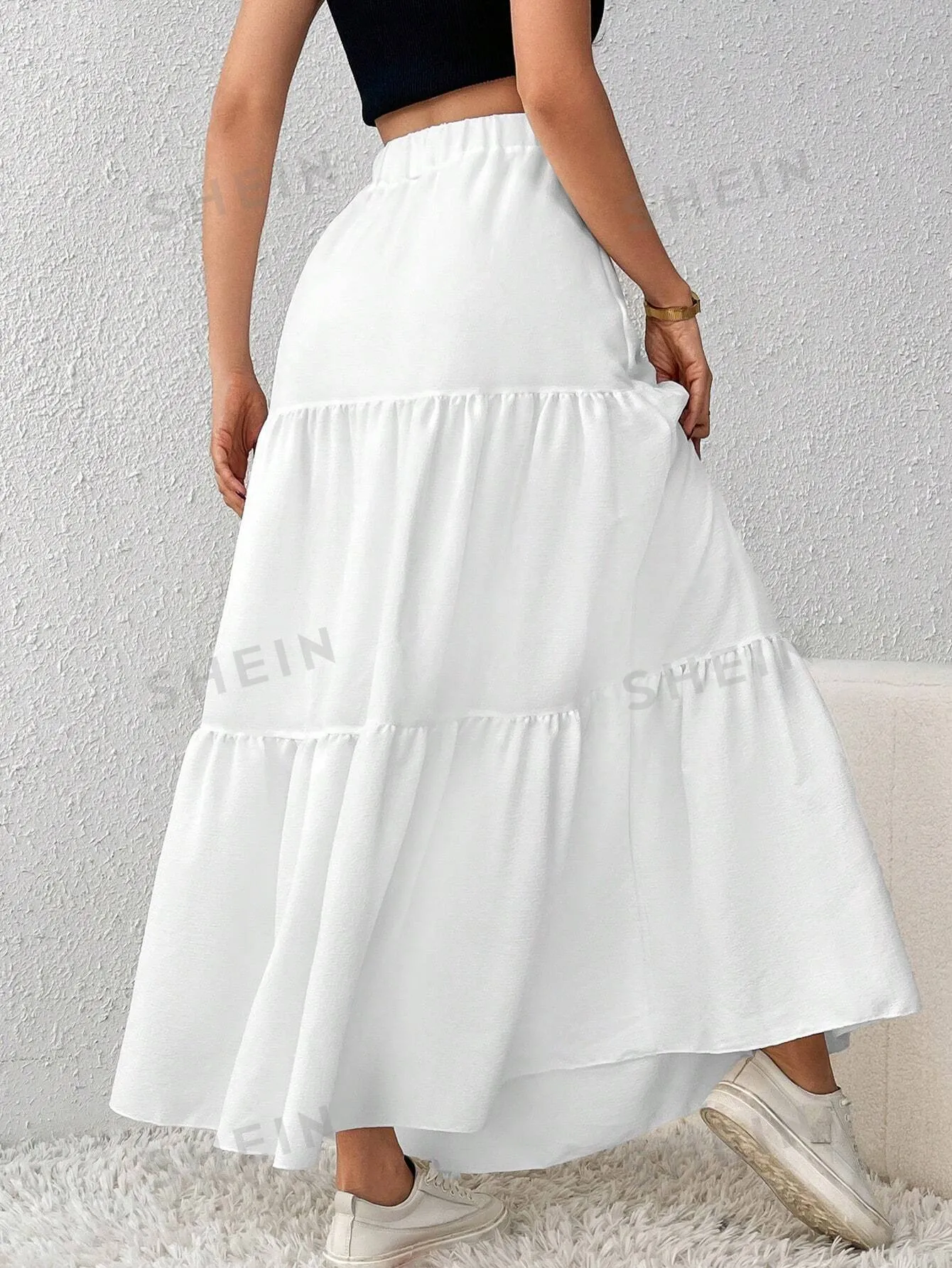 Tall Women's Multi-Layer Skirt