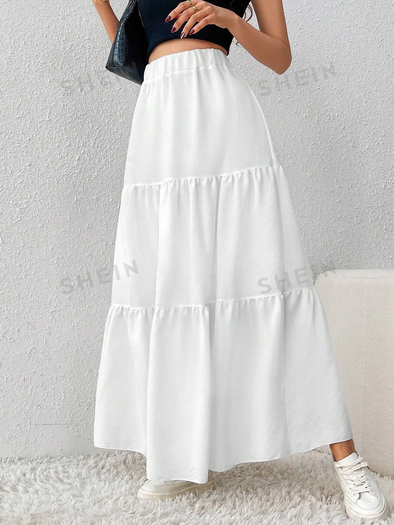 Tall Women's Multi-Layer Skirt