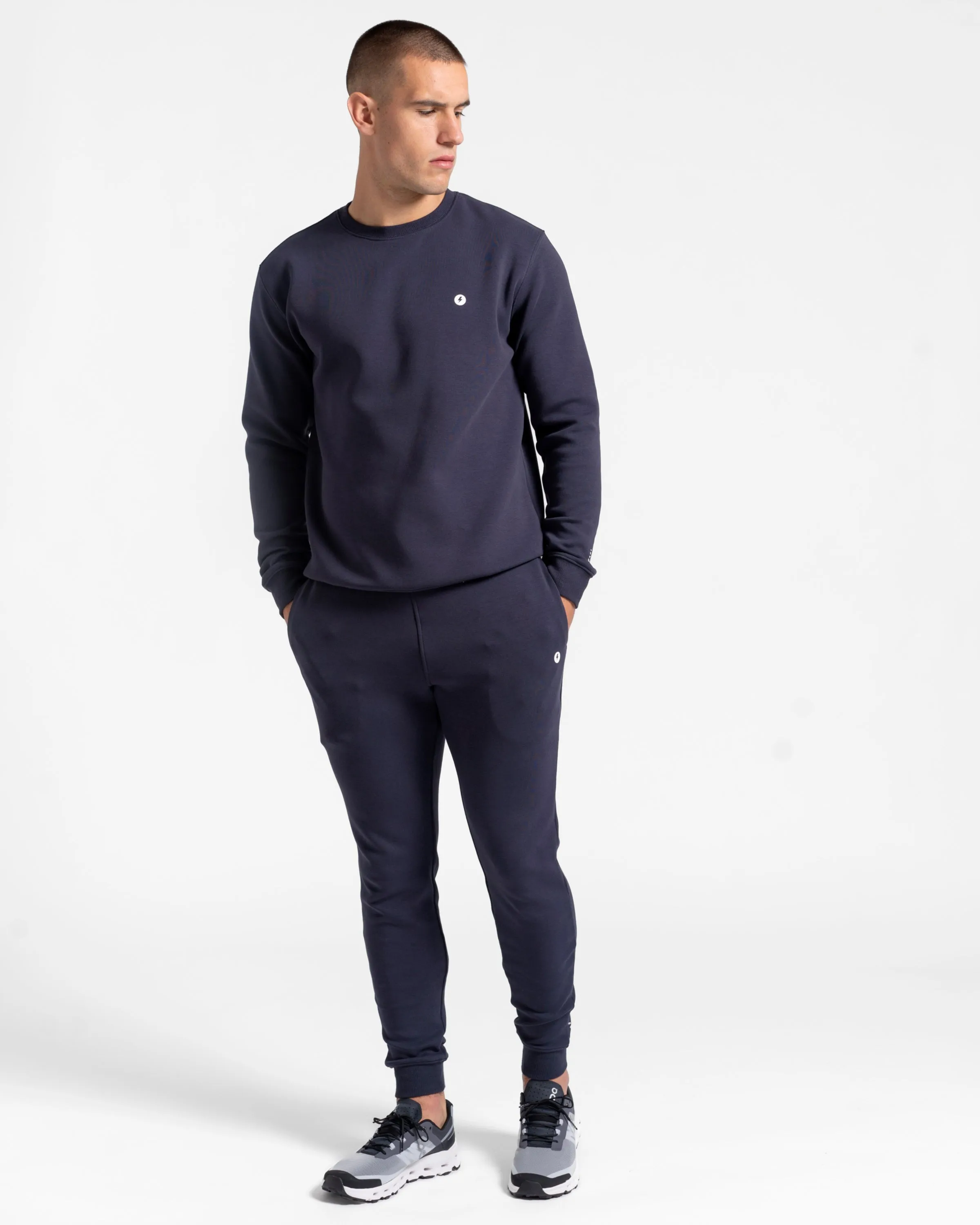 tek//pak Men's Crew Neck Navy
