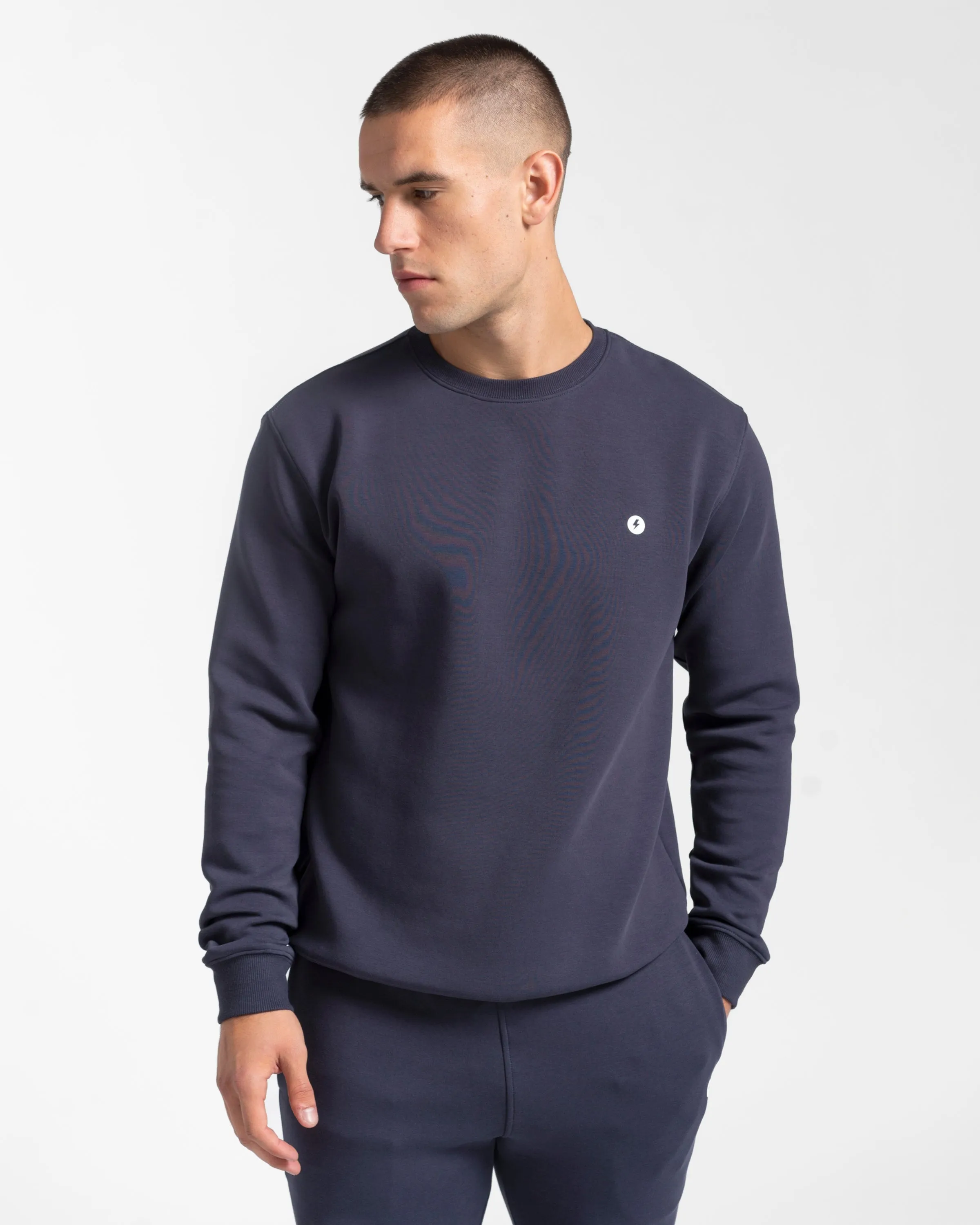 tek//pak Men's Crew Neck Navy