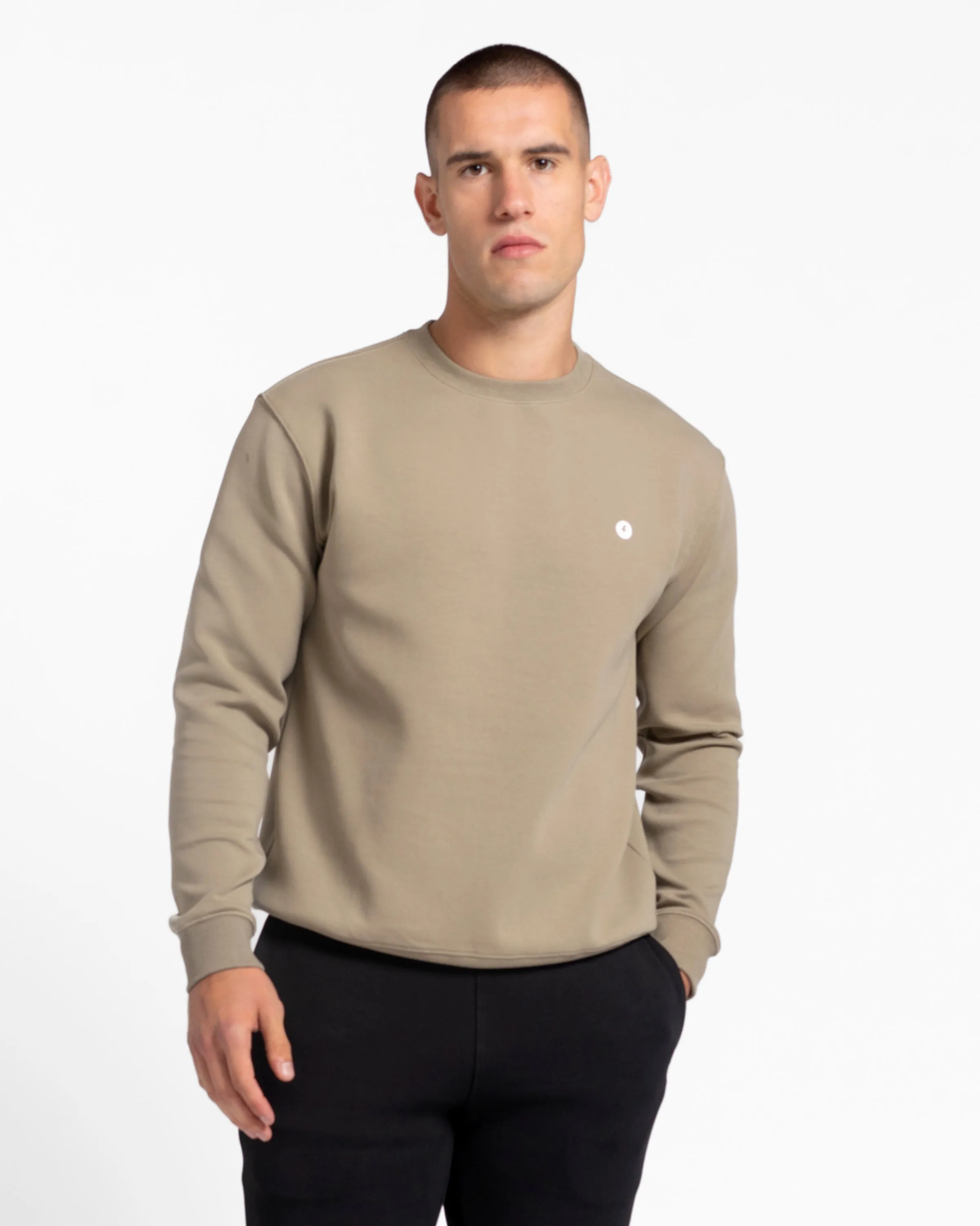 tek//pak Men's Crew Neck Sage Grey