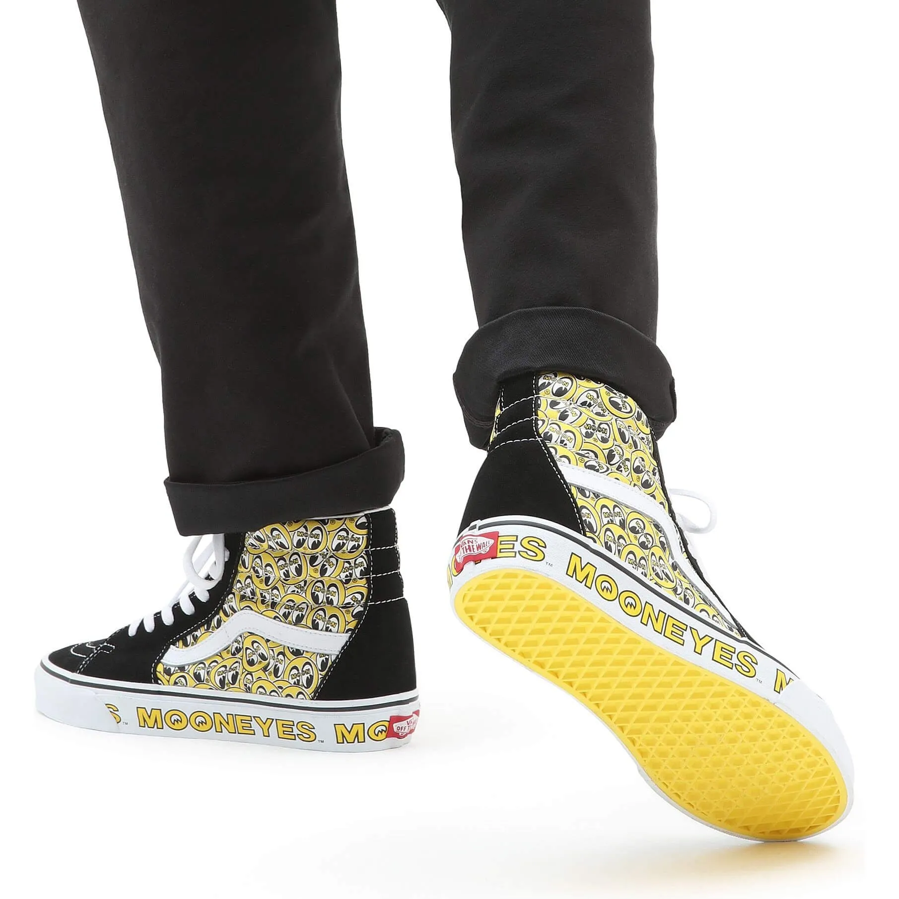 Tenisky Vans UA SK8-Hi MOONEYES BLACK/YELLOW