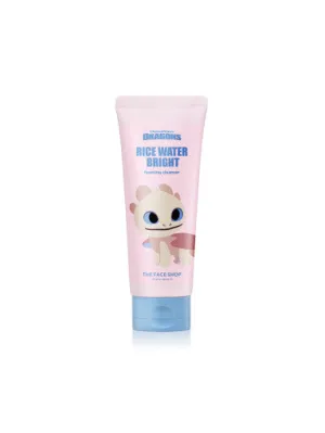 The Face Shop Rice Water Bright Facial Foaming Cleanser 150ml (dragons Edition)