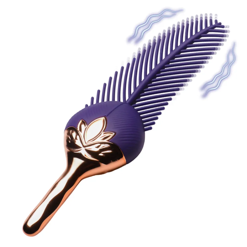 The Tickler Vibrating Silicone Feather