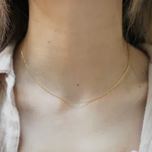 Thin Snake Chain Layer Necklace