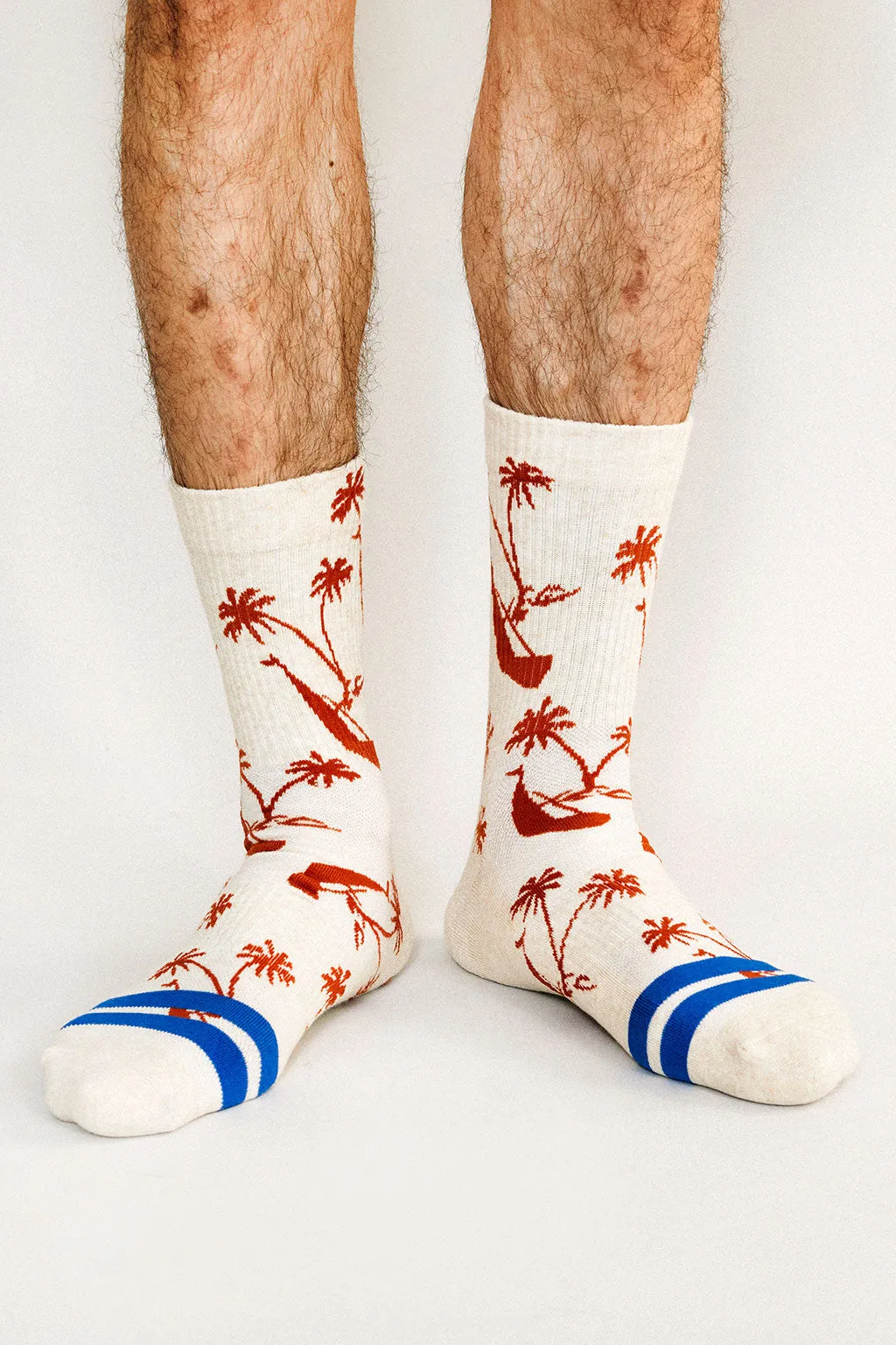 Tomy Palm Tree Crew Sock