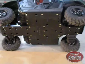 Trail Armor Yamaha Rhino 700 Full Skids with Slider Nerfs 2008 - 2013