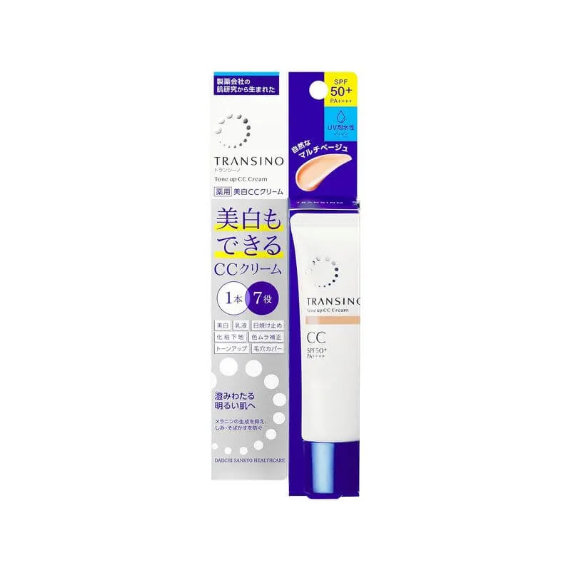 TRANSINO Tone-Up CC Cream SPF50  (Multi Beige / Pink Beige)