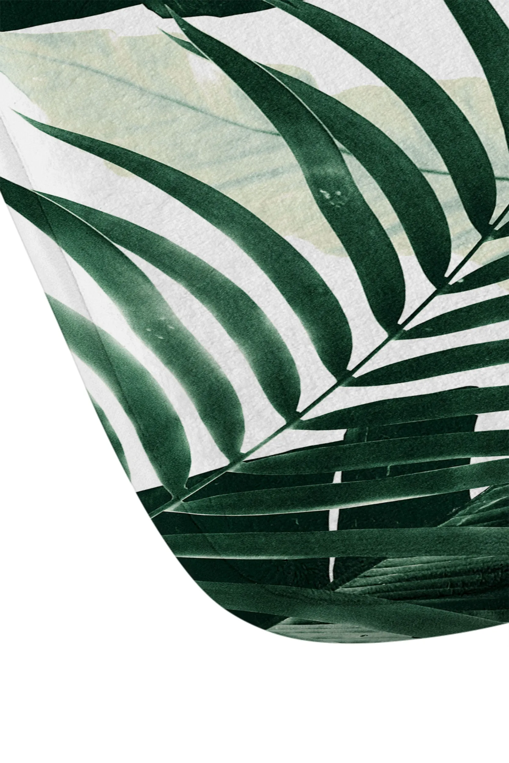 TROPICAL JUNGLE LEAVES 4 MEMORY FOAM BATH MAT