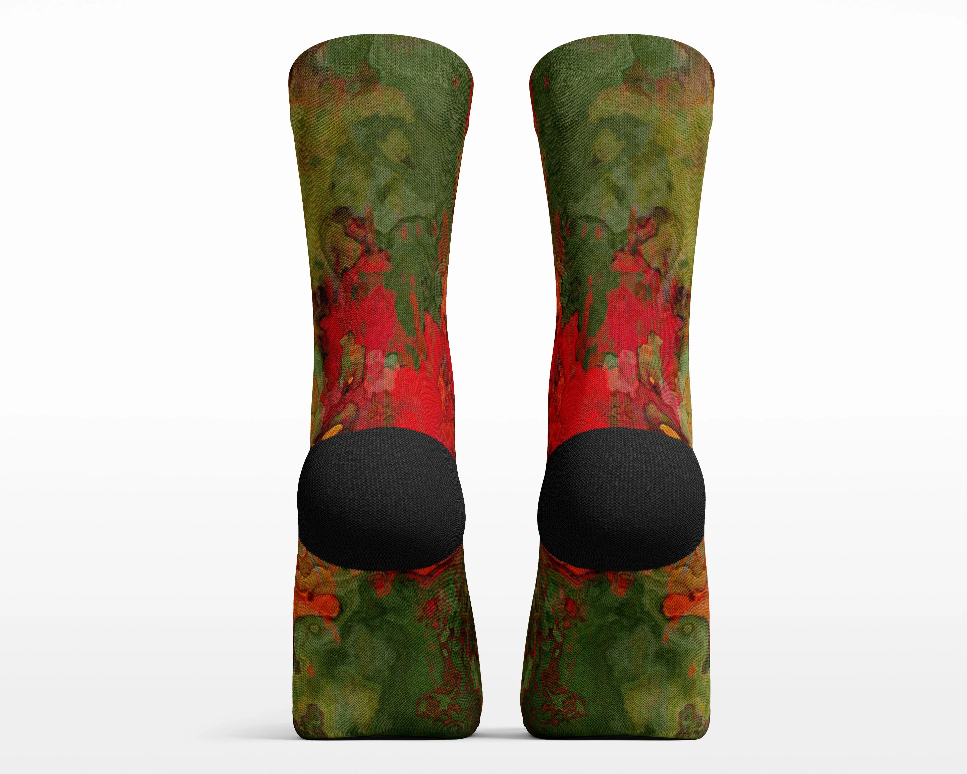 Unisex Socks, Poppies