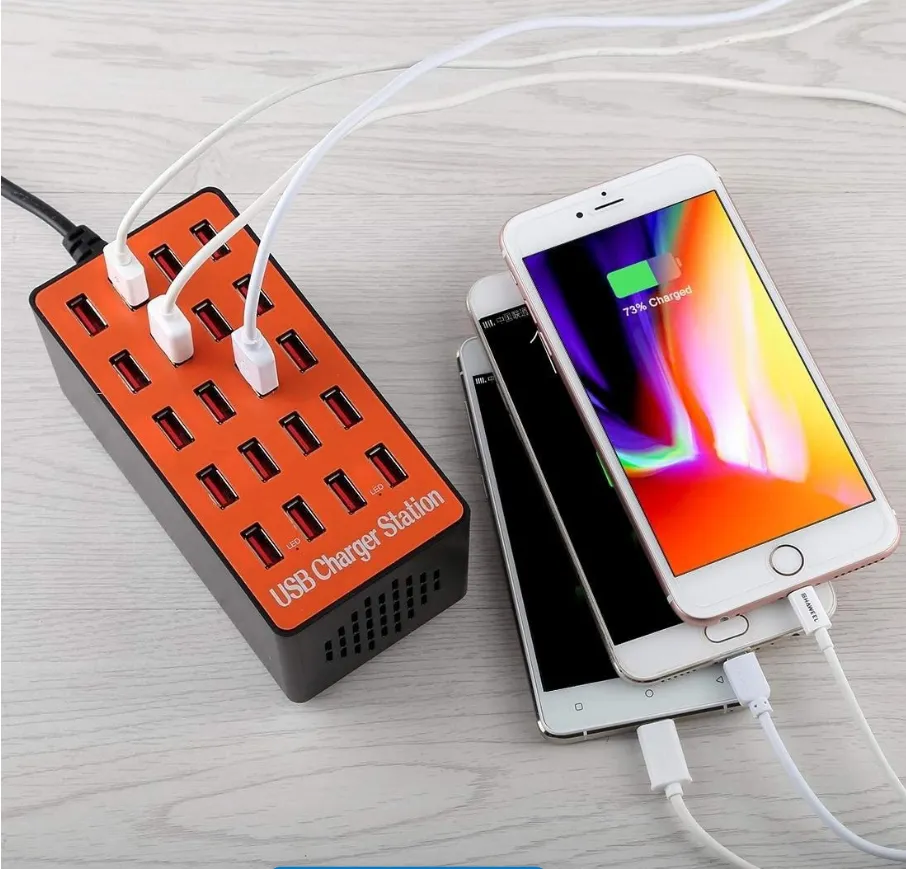 USB Smart Charger Hub 20 Port 80W- SD