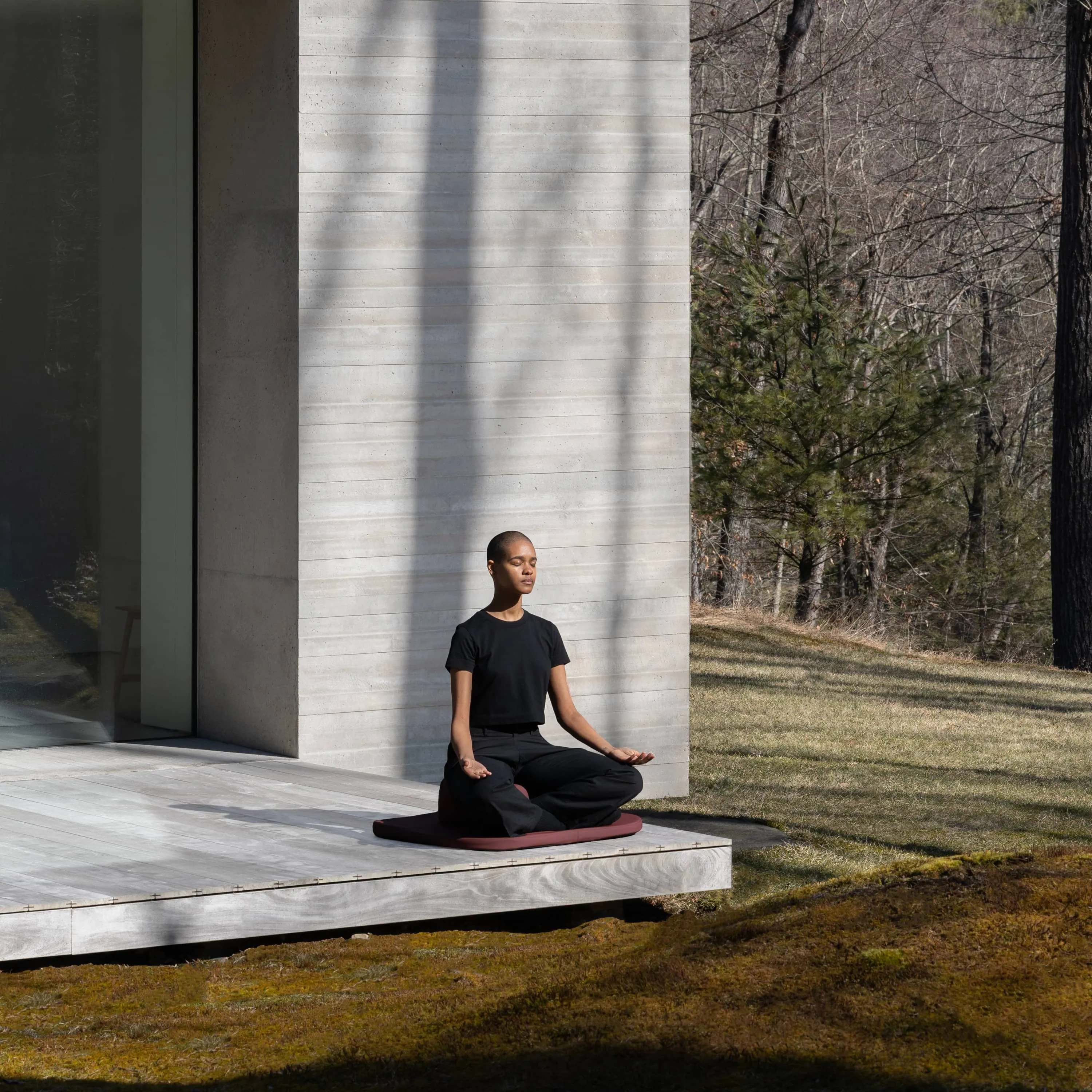 Walden Meditation Cushion   Mat Set