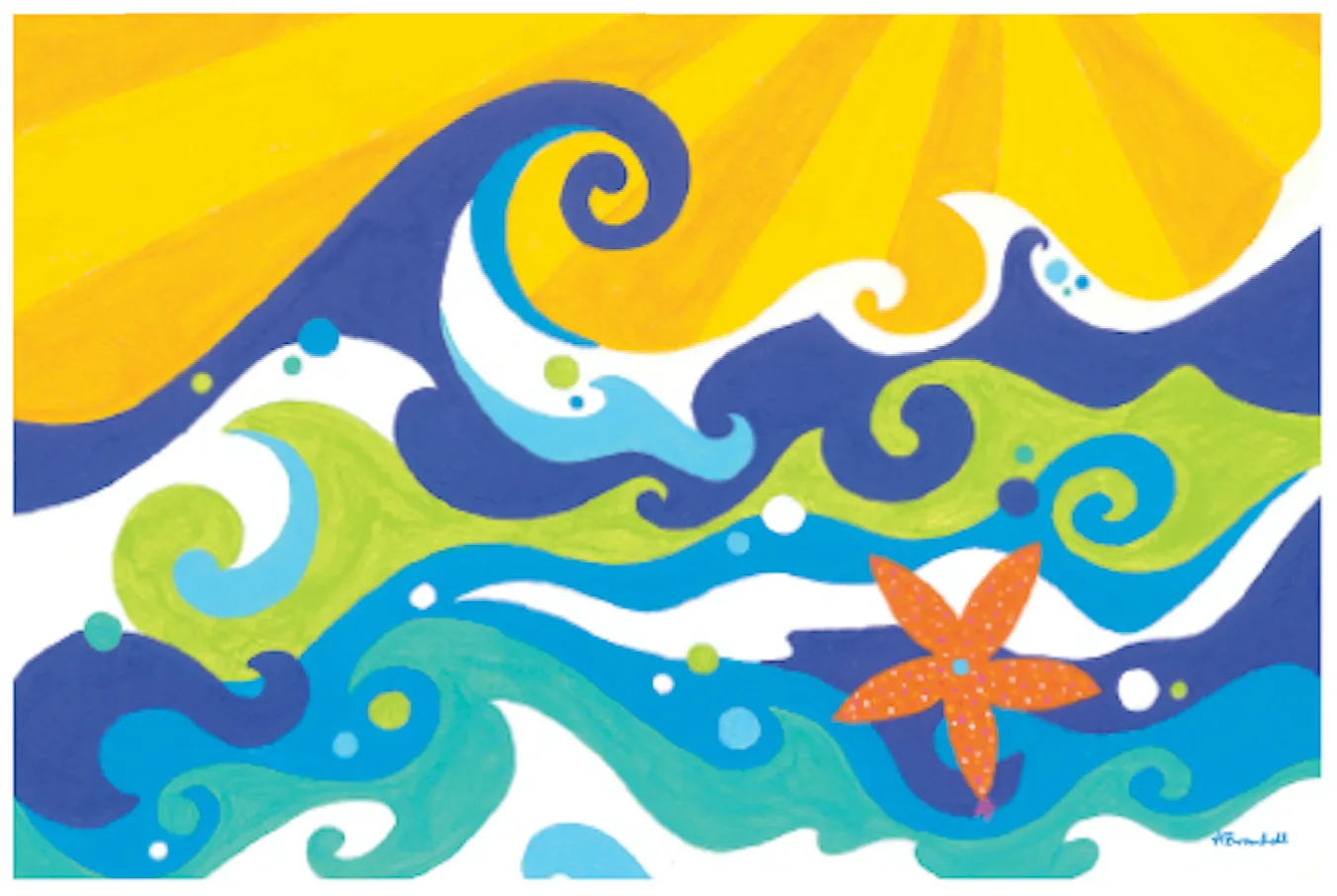 Waves Placemat