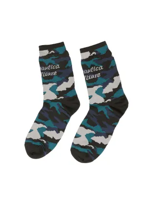 Women's camouflage socks