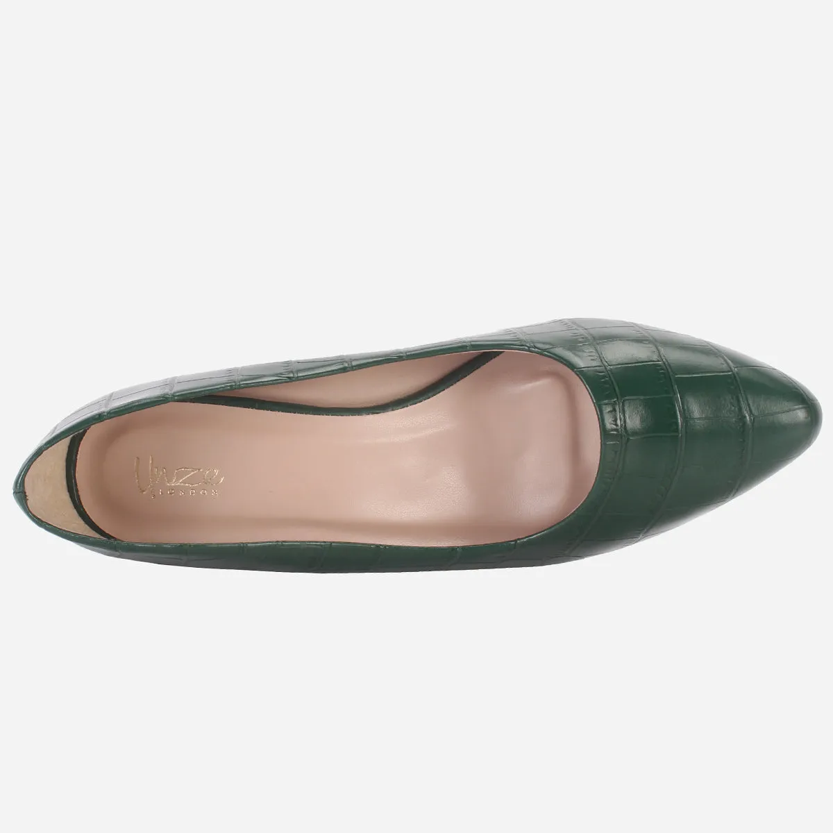 Womens "KOAMI" Kitten Heel Comfy Courts